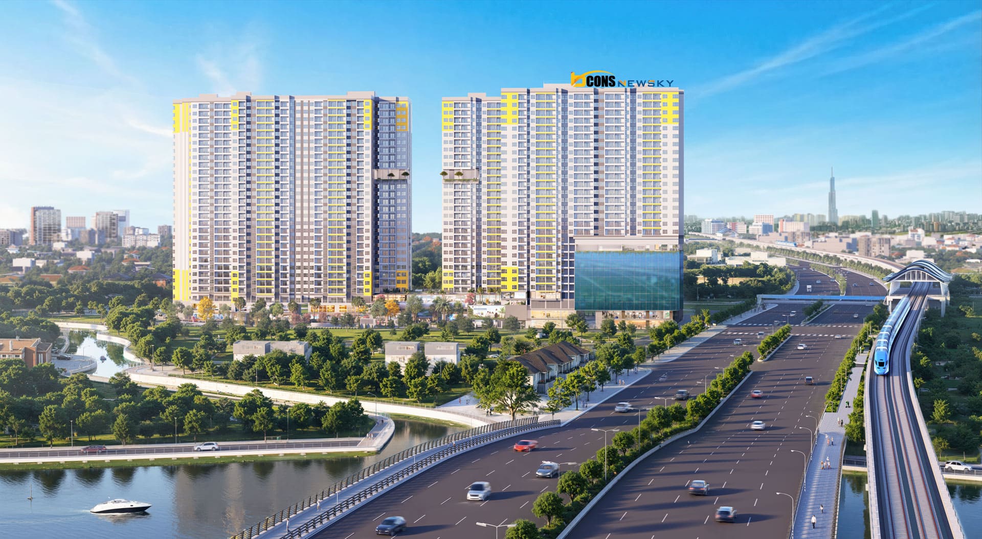 Dự án Bcons NewSky
