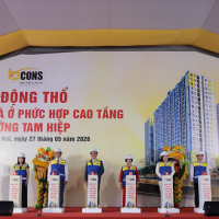 Bcons động thổ dự án 2.800 căn hộ ở thành phố Đồng Nai
